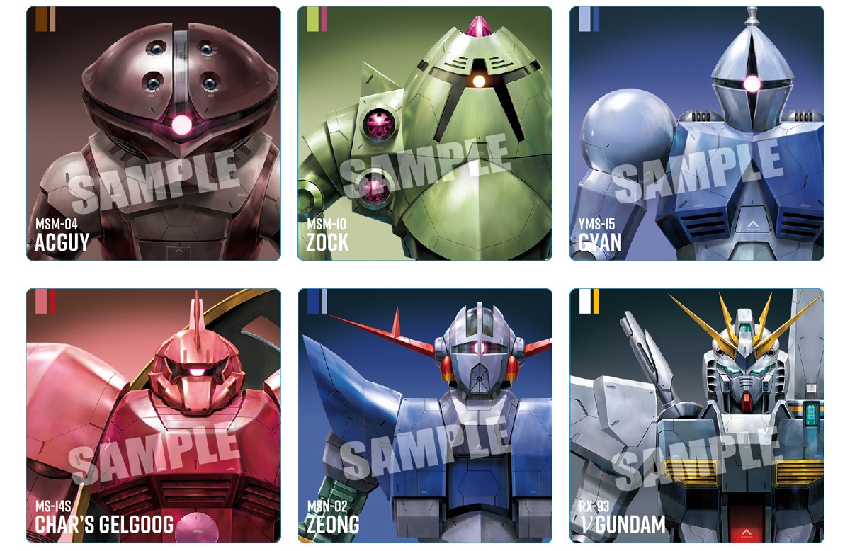 ガンダムポテコ 全25種 シール画像【アタリシールで特製シールファイル