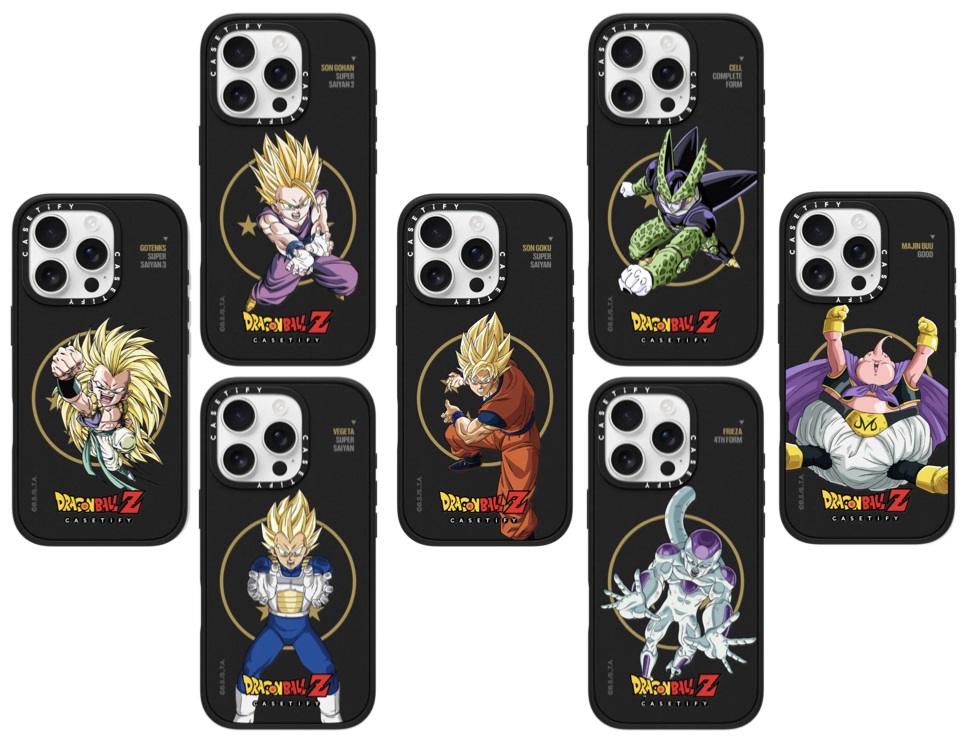 ドラゴンボールZ×CASETiFY コラボグッズ オンラインストアも販売開始