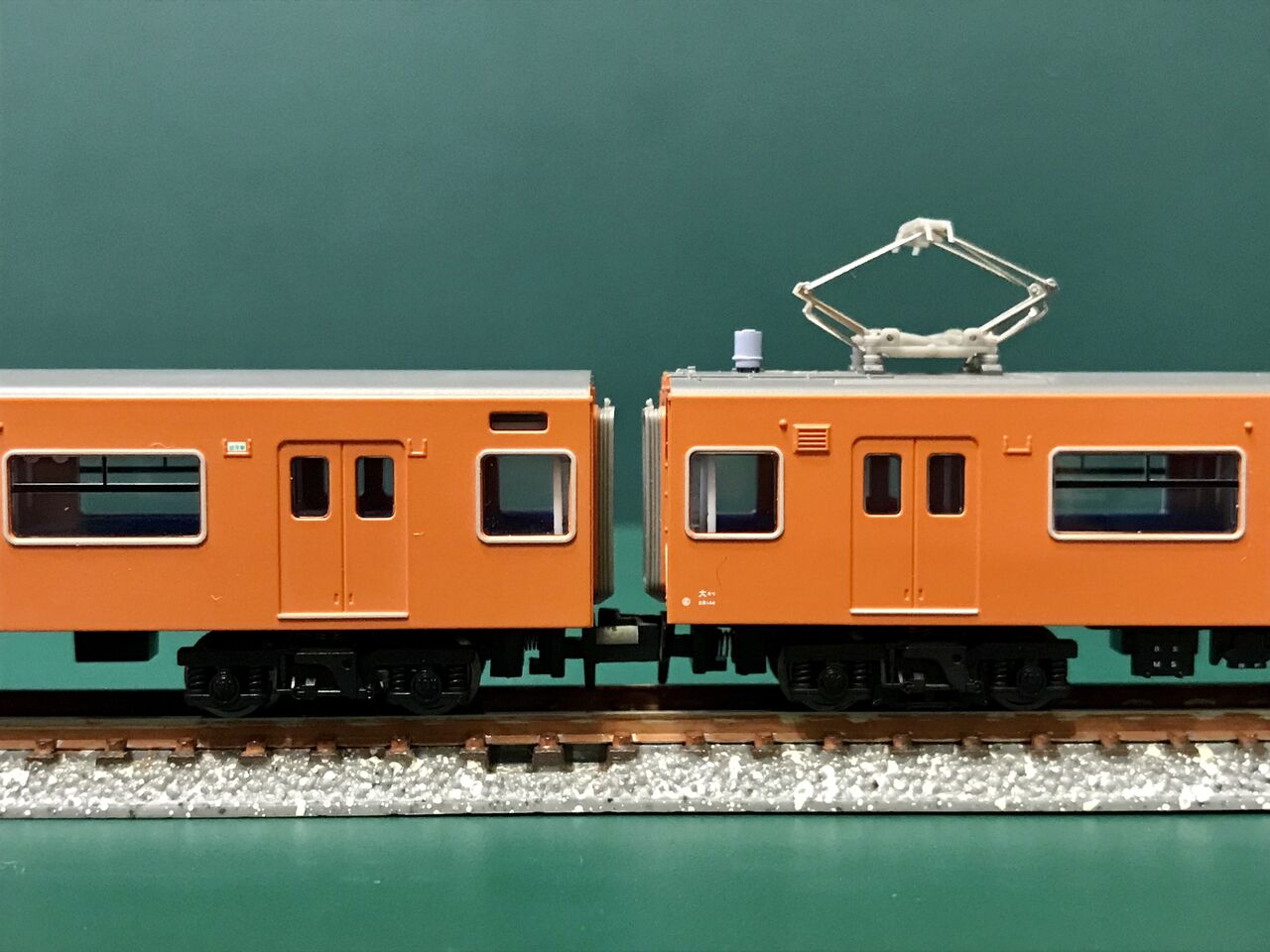 マイクロエース「201系 体質改善工事施工車・オレンジ」。 : エヌゲ道