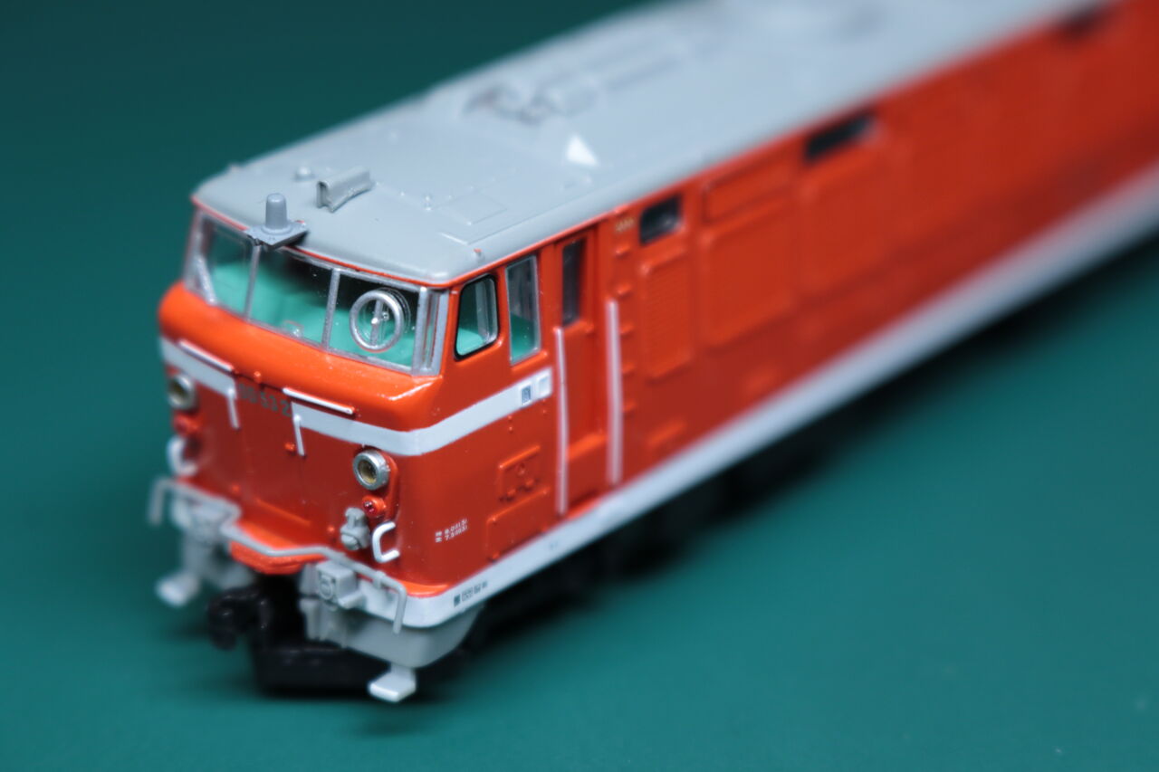 マイクロエース DD53-2 ロータリー除雪機関車 改造後 : にぼし工房