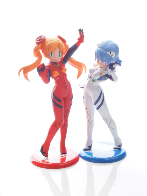 レビュー 海洋堂ワンダちゃん Loves エヴァンゲリオン レイ＆アスカ