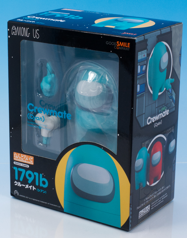 レビュー ねんどろいど Among Us クルーメイト（シアン）（黒