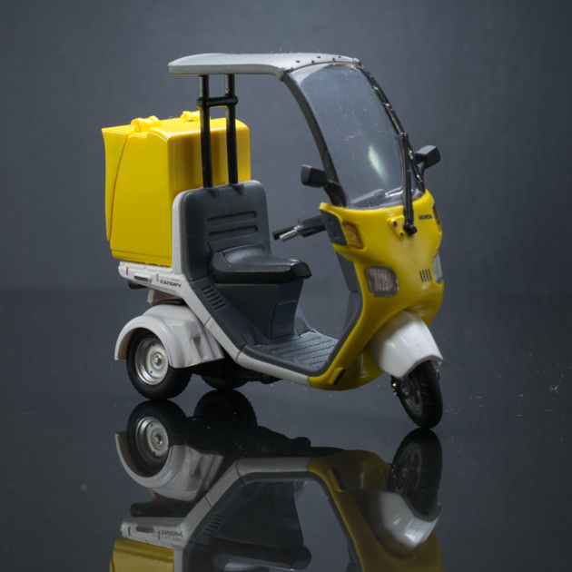 公式】ガっチガチ研究所号ジャイロキャノピーのミニカーおもちゃ Honda