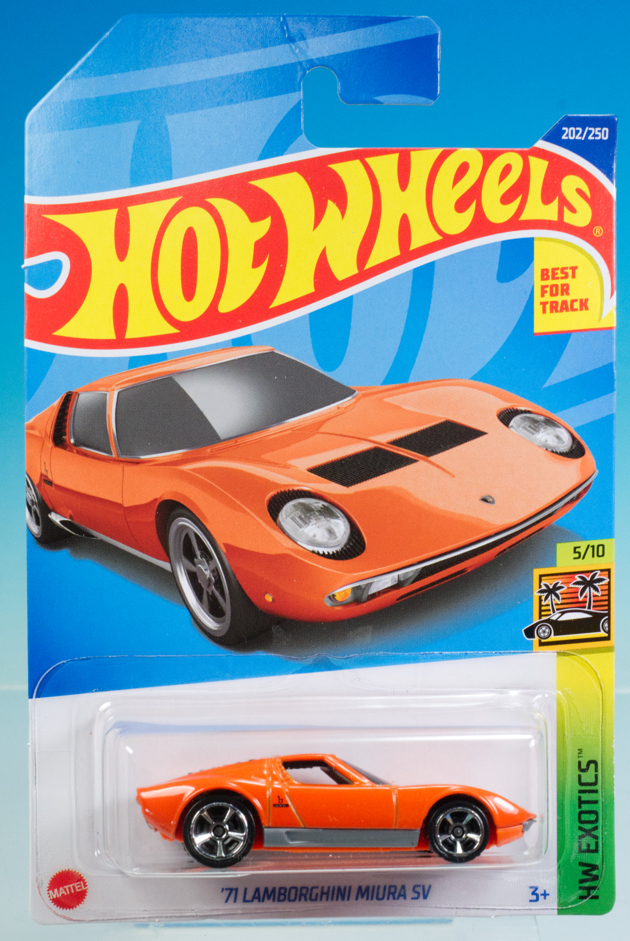 レビュー ホットウィール '71 ランボルギーニ ミウラ SV : ミニカー沼