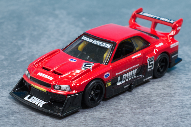 ホットウィール マウンテンドリフターズ チェイス LBWK 34 SKYLINE Hot