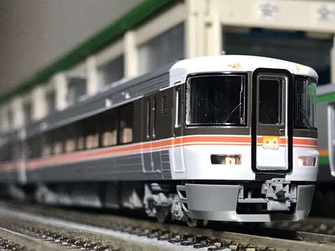 TOMIX 373系 東海・ムーンライトながら 入線 : 夏島鉄道