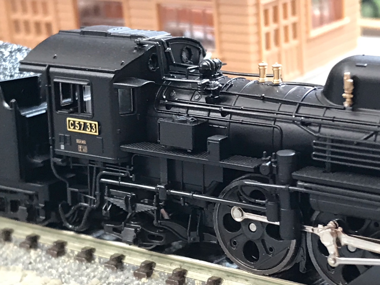 KATO プラスチック Nゲージ C57 1次形 2024 鉄道模型 蒸気機関車 黒