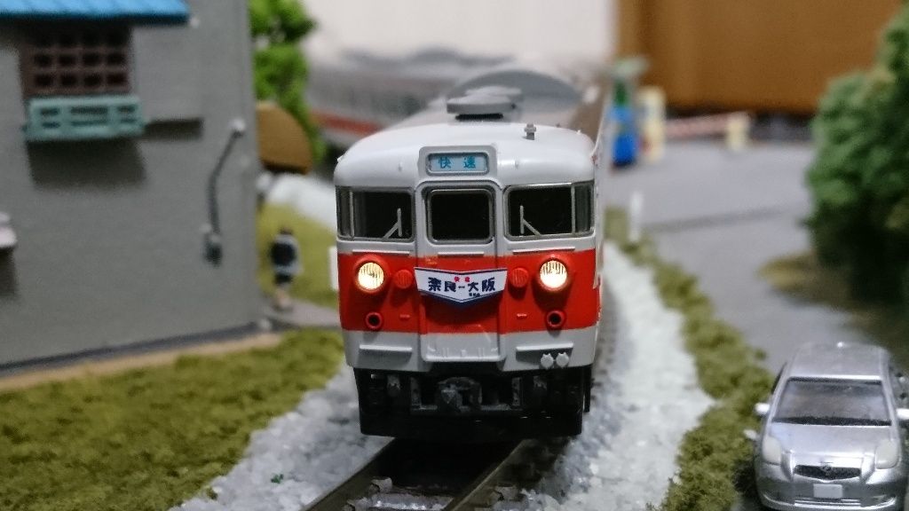 TOMIX 113系0番台 関西線快速色 : なみとの風