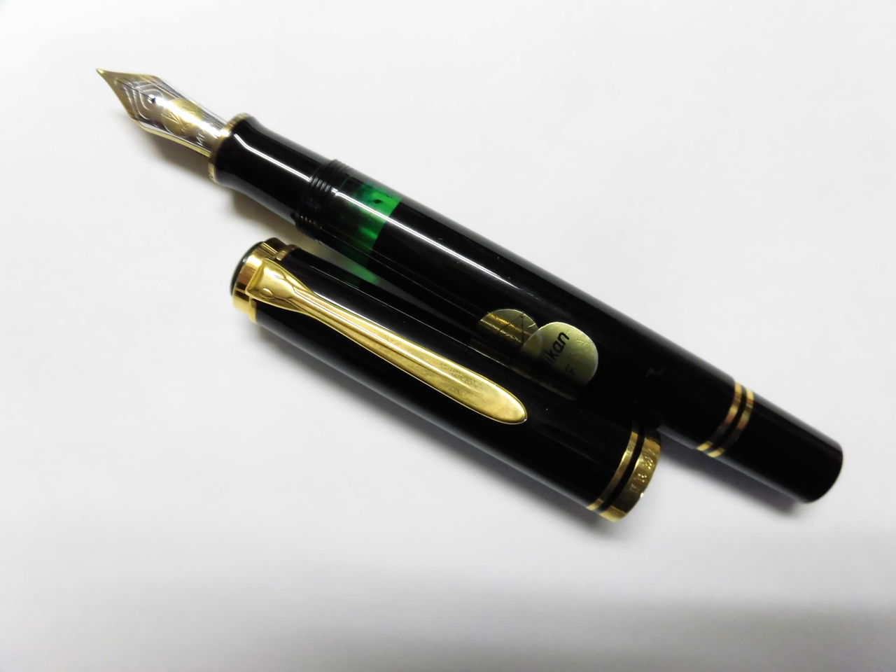 Pelikan ペリカン　万年筆 14C-585 ペリカン 万年筆 PELIKAN 14C 585 14金 14K ゴールド 緑