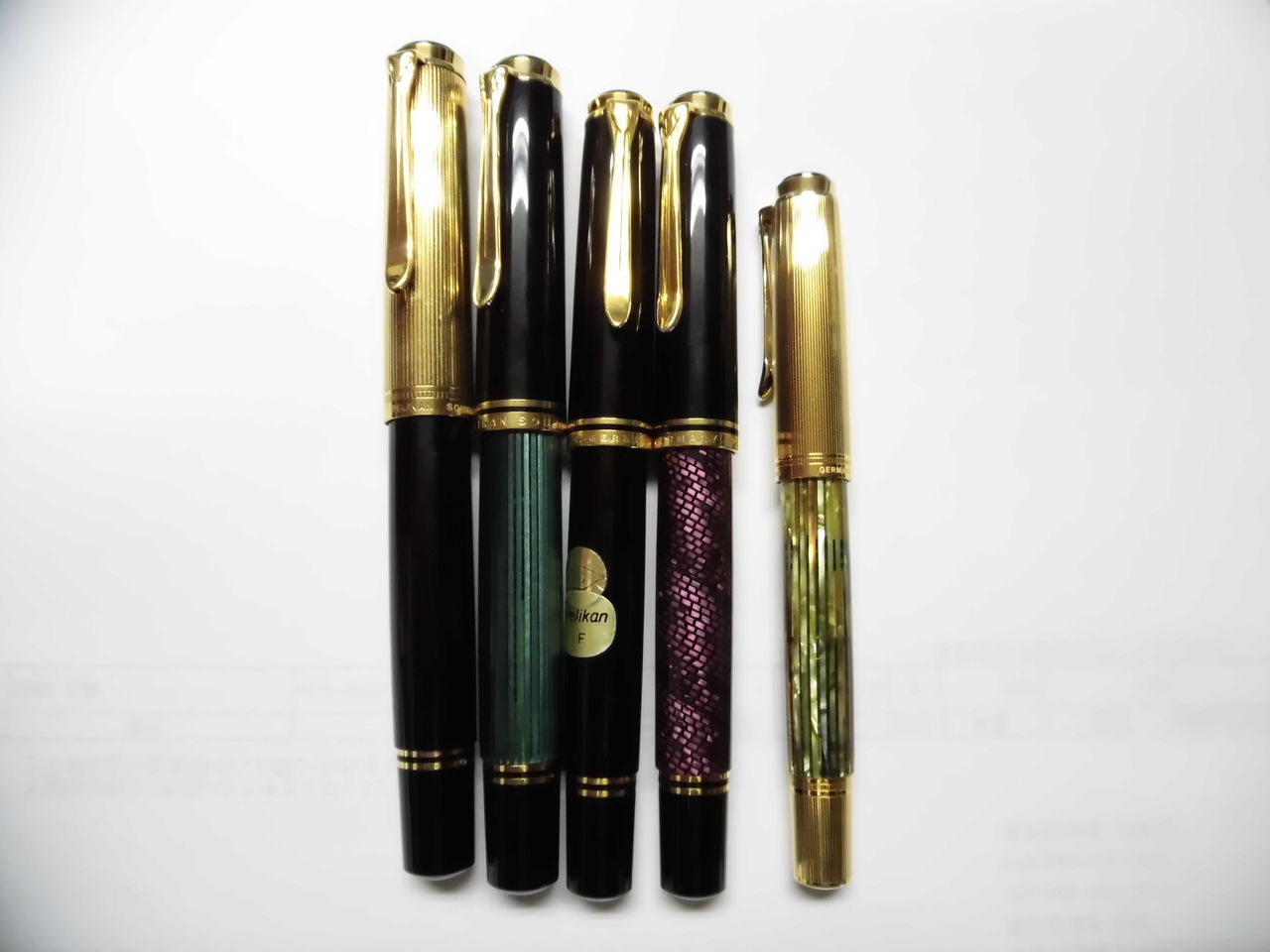 Pelikan ペリカン　万年筆 14C-585 ペリカン 万年筆 PELIKAN 14C 585 14金 14K ゴールド 緑