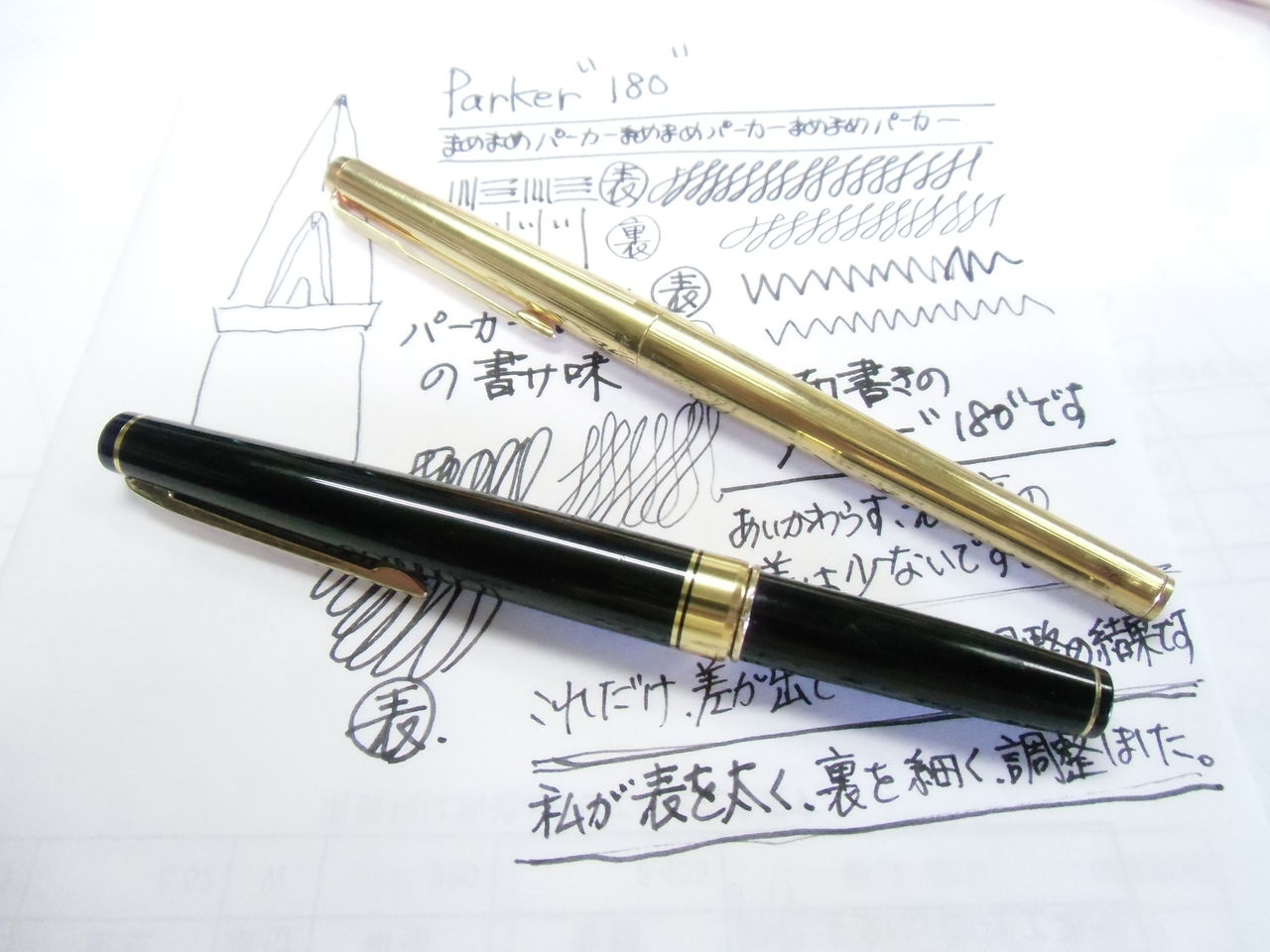 PARKER”180” : 万年筆おやじの備忘録