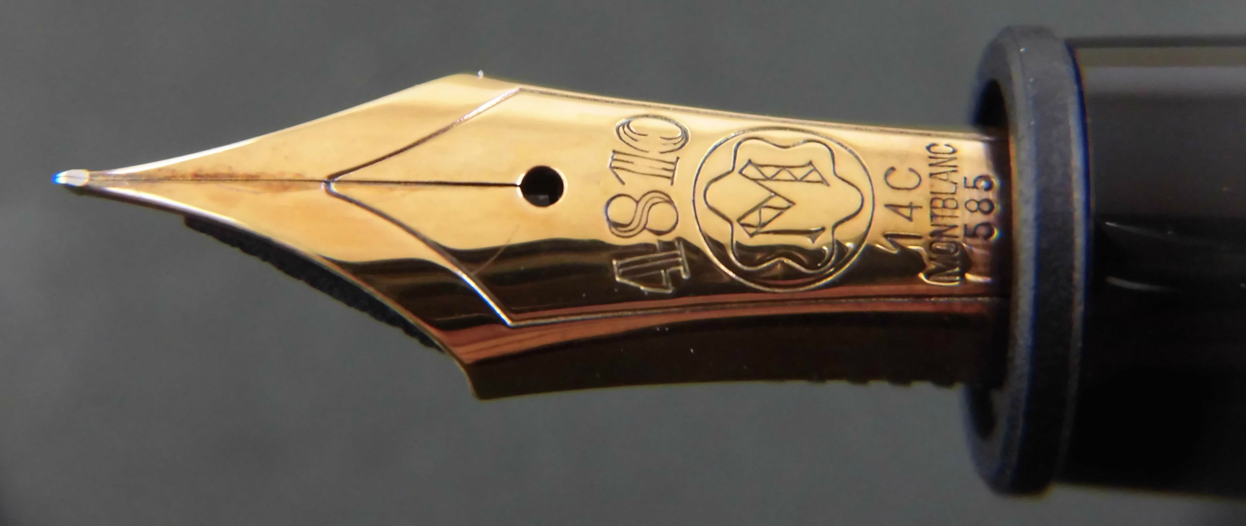 1980年代 モンブラン 146 14C 全金 EF 万年筆 1980年代 モンブラン 146