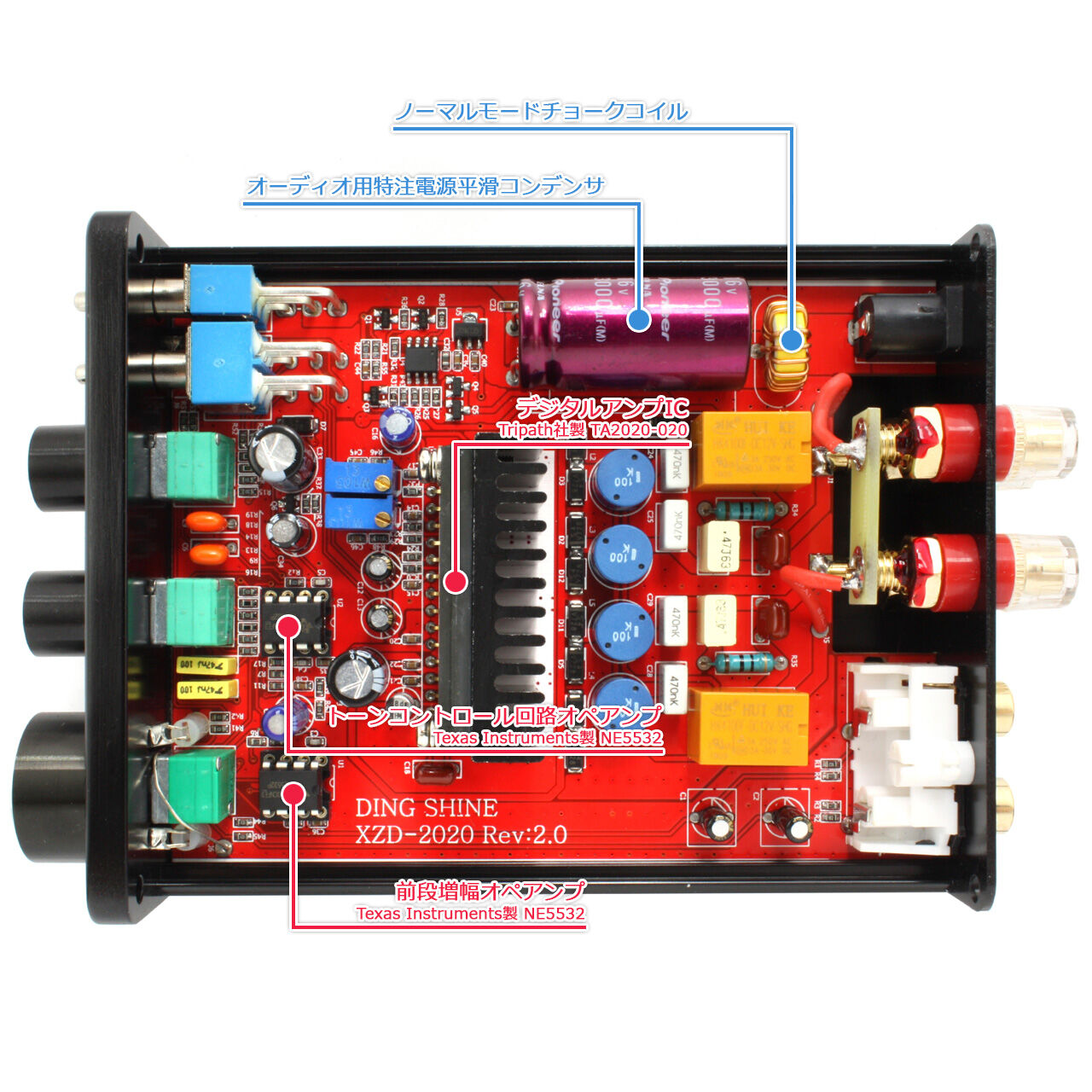 新製品のご案内「FX-AUDIO- FX-2020」 : NorthFlatJapan 公式ブログ