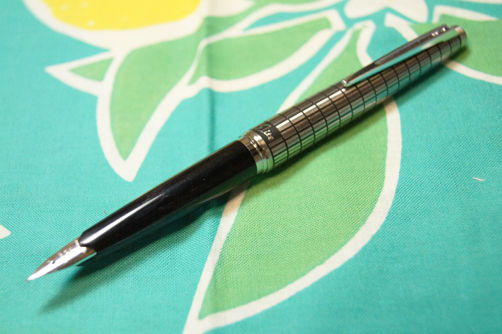 パイロット「エリートS 万年筆 格子」レビュー : テーゲー日記 〜文具