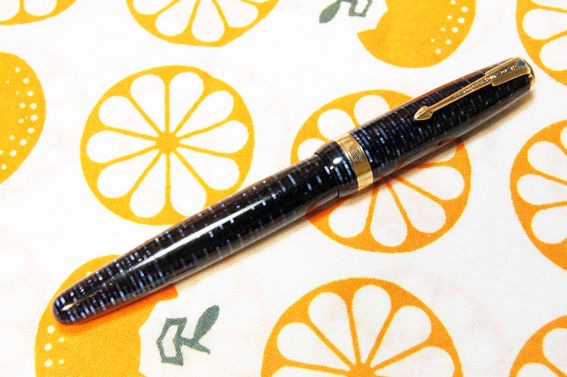 パーカー「バキュマチック メジャー パールブルー」レビュー