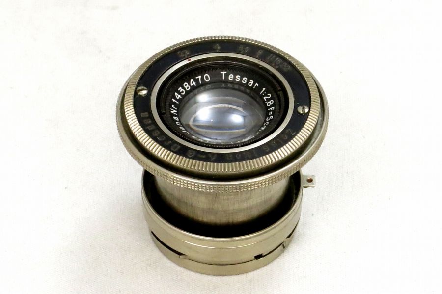 Carl Zeiss Jena Tessar f3.5 50mm レア品 Carl Zeiss Jena Tessar f3