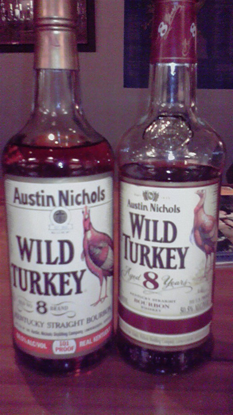 ワイルドターキー8年旧ボトル