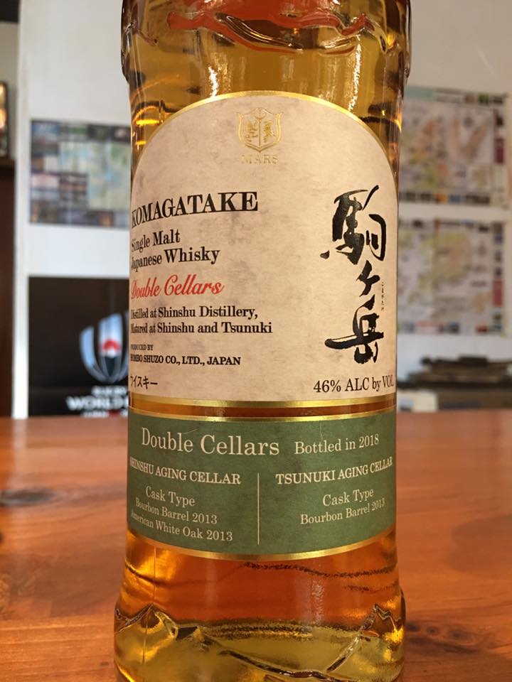 マルス駒ヶ岳シングルモルト ダブルセラーズ Bottled in 2019ｼﾝｸﾞﾙﾓﾙﾄ