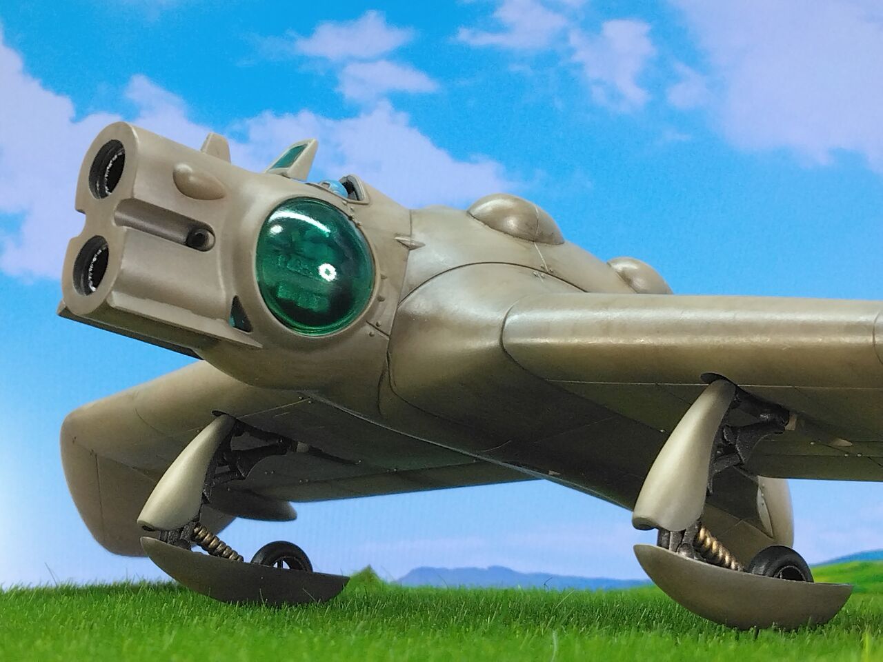 バンダイ 1/72 「風の谷のガンシップ」 : 常磐重工 -JOBAN JUKO