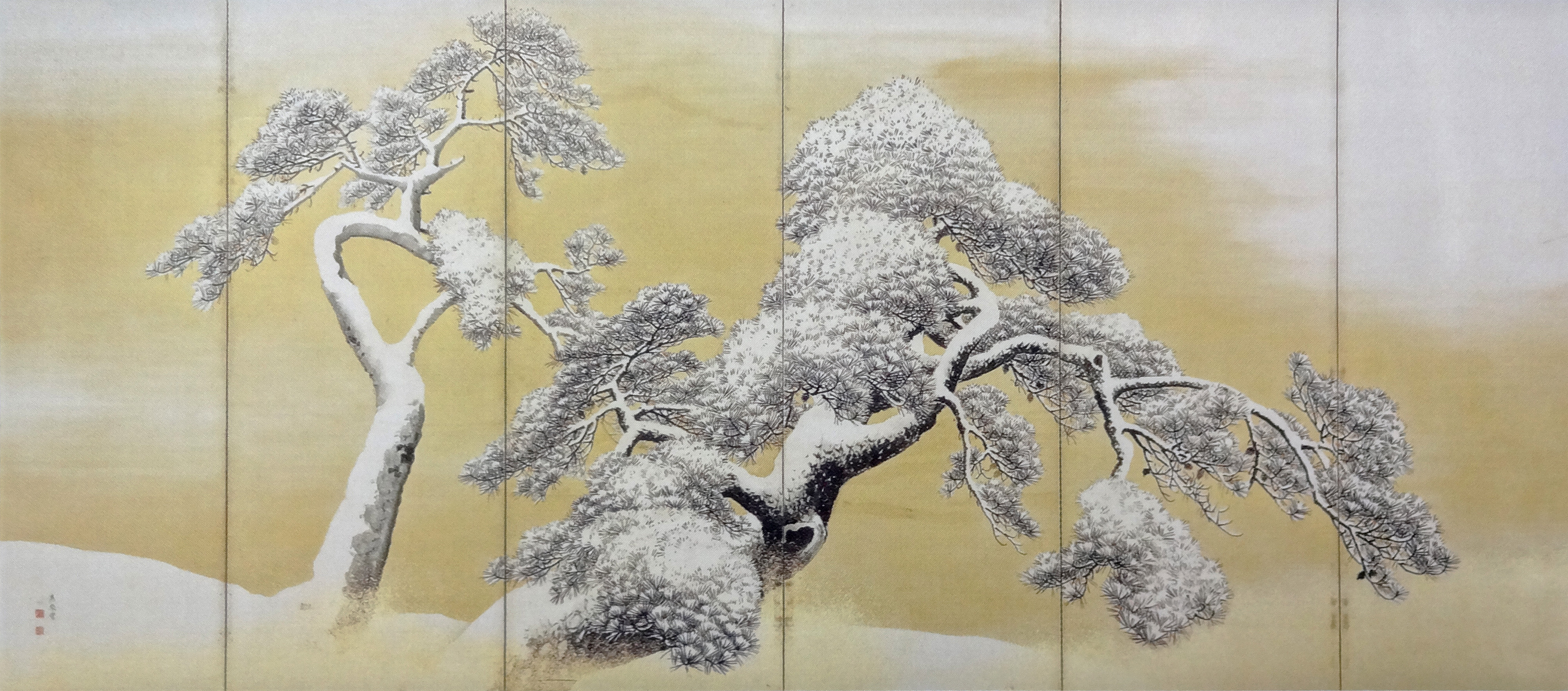円山応挙作 雪松図屏風 ＠三井記念美術館 : クラシック音楽とアート