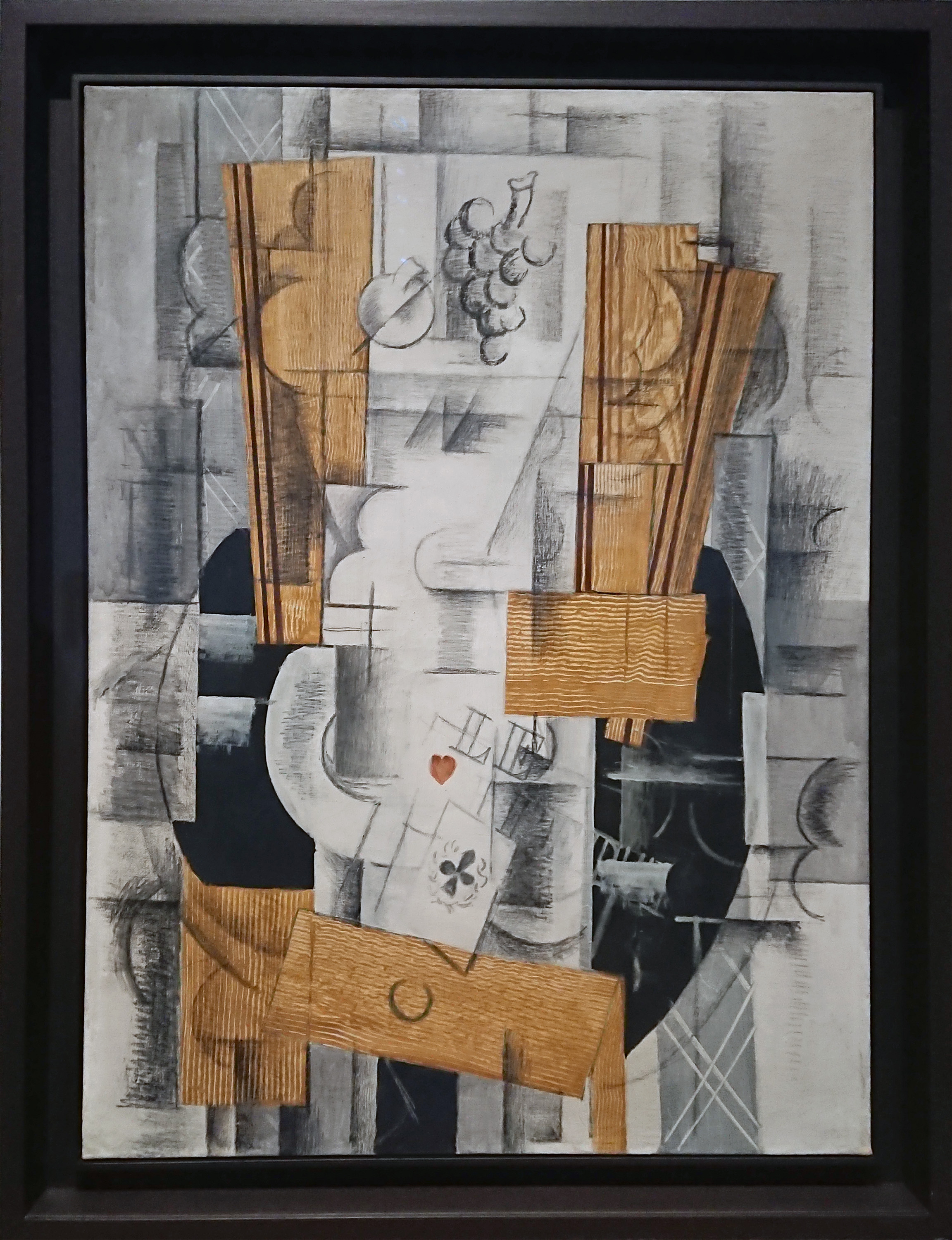 ジョルジュ・ブラック： 果物皿とトランプ｜キュビスム展－美の革命