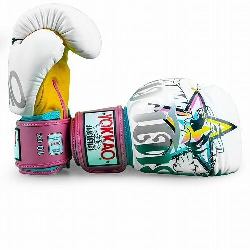 YOKKAO ボクシンググローブ Vintage Blue 10Oz YOKKAO Vintage Boxing