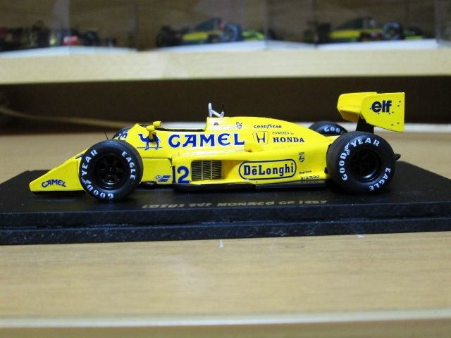 1/12 ロータス 99T モナコGP キャメルデカール付き 1/12 ロータス 99T