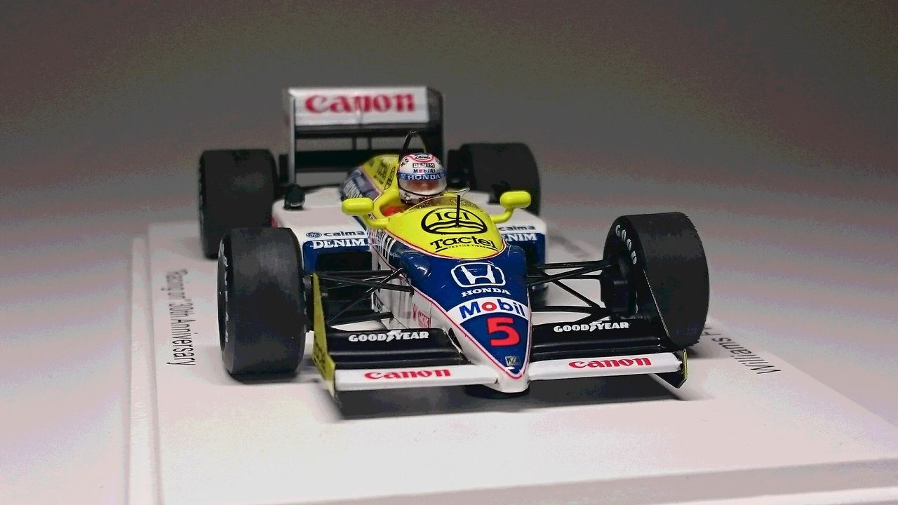 Racing on特注スパーク1/43ウィリアムズFW11 オーストラリアGP N