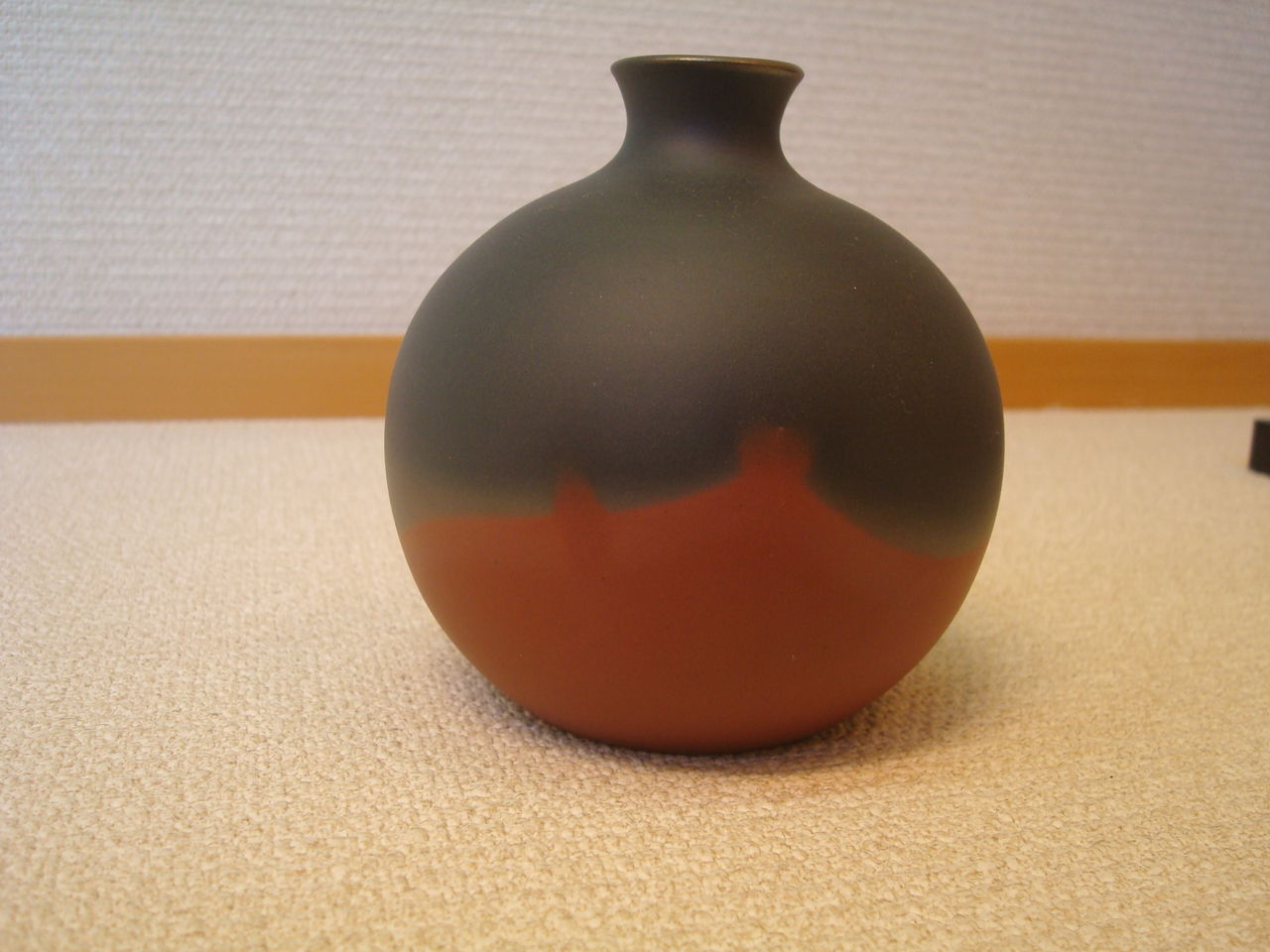 人間国宝 伊藤赤水 鬼面盃 無名異焼 朱泥 お猪口 人間国宝を訪ねて㉕