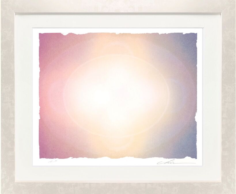 ChieArt 直筆サイン入り版画「碧の記憶」 完売品 133枚限定 Chie Art