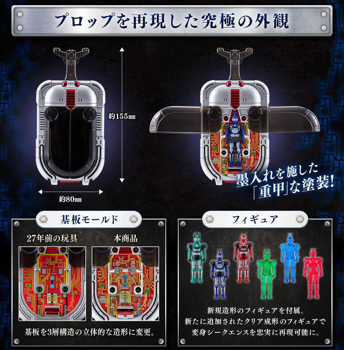 重甲ビーファイター DX変身アイテム 光る！鳴る！ビーコマンダー 当時