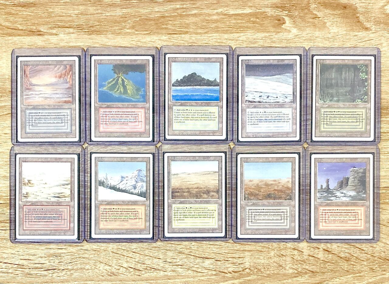 Bayou リバイズド 英語版 デュアルランド 再録禁止 傷汚れ