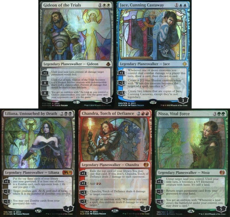 ゼンディカーの代弁者、ニッサ SDCC foil SDCC)Nissa Voice of
