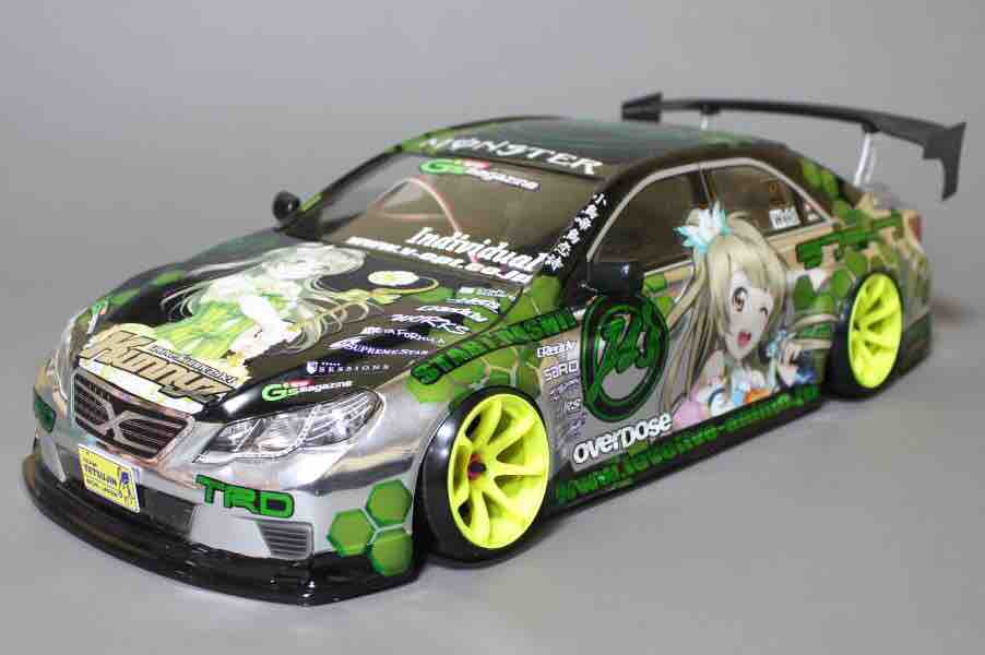 お手軽痛車ステッカーシート製作依頼ページ ラジコン ドリパケ yd-2 お