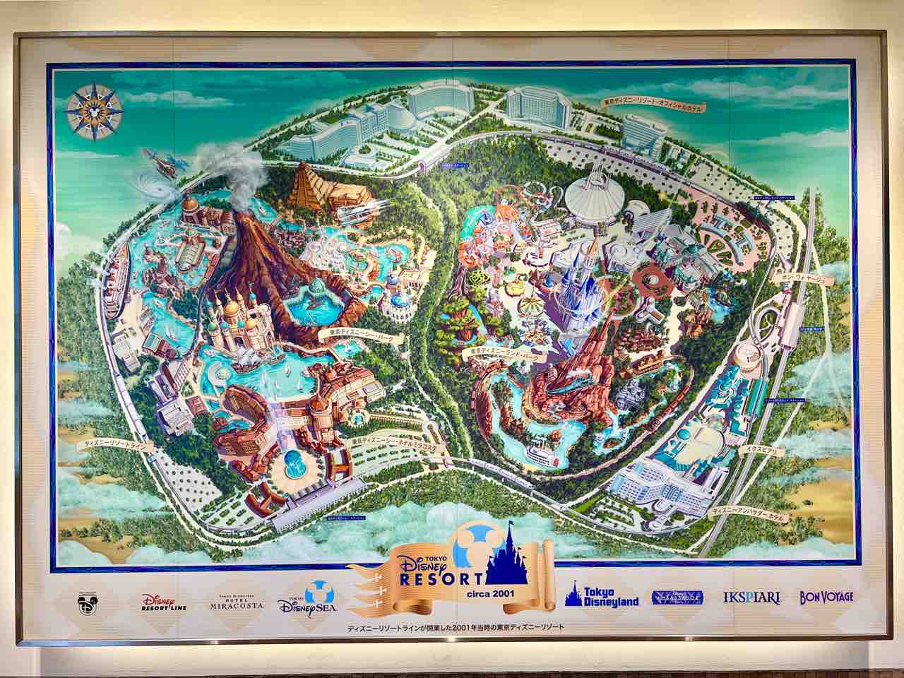 ディズニーランド マップ 2000年前後 ディズニーランド マップ 2000年前後