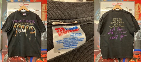 希少 DREAM THEATER ワールドツアー2004 バンド ロングTシャツ 希少