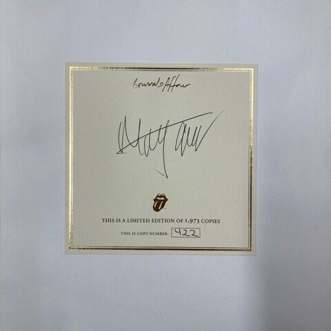 SOLD OUT!!＜ミック・ジャガー直筆サイン入り＞「DANCING WITH MR.D