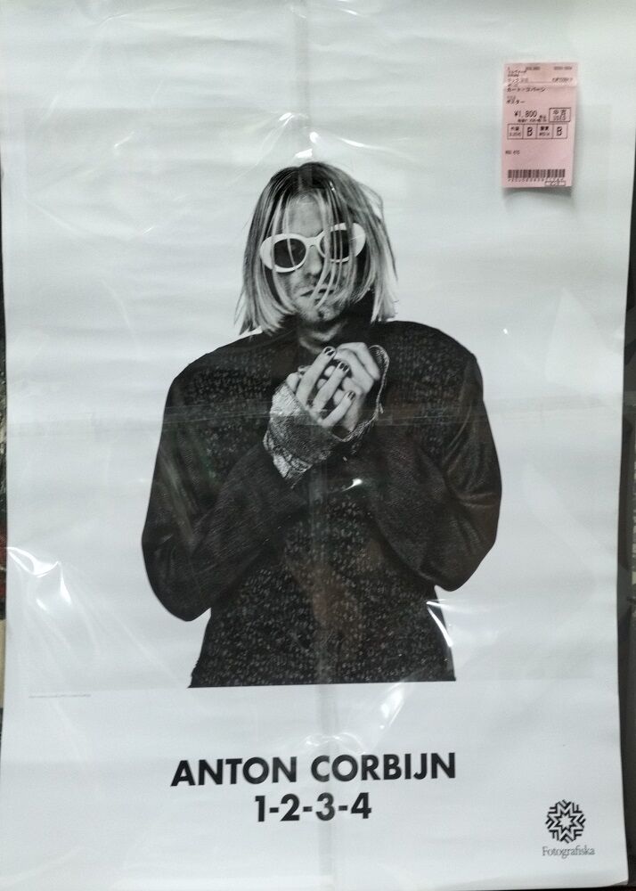 mmmANTON CORBIJN 1-2-3-4ポスターカートコバーン ANTON CORBIJN 1-2-3-4 ポスター カートコバーン ニルバーナ ANTON