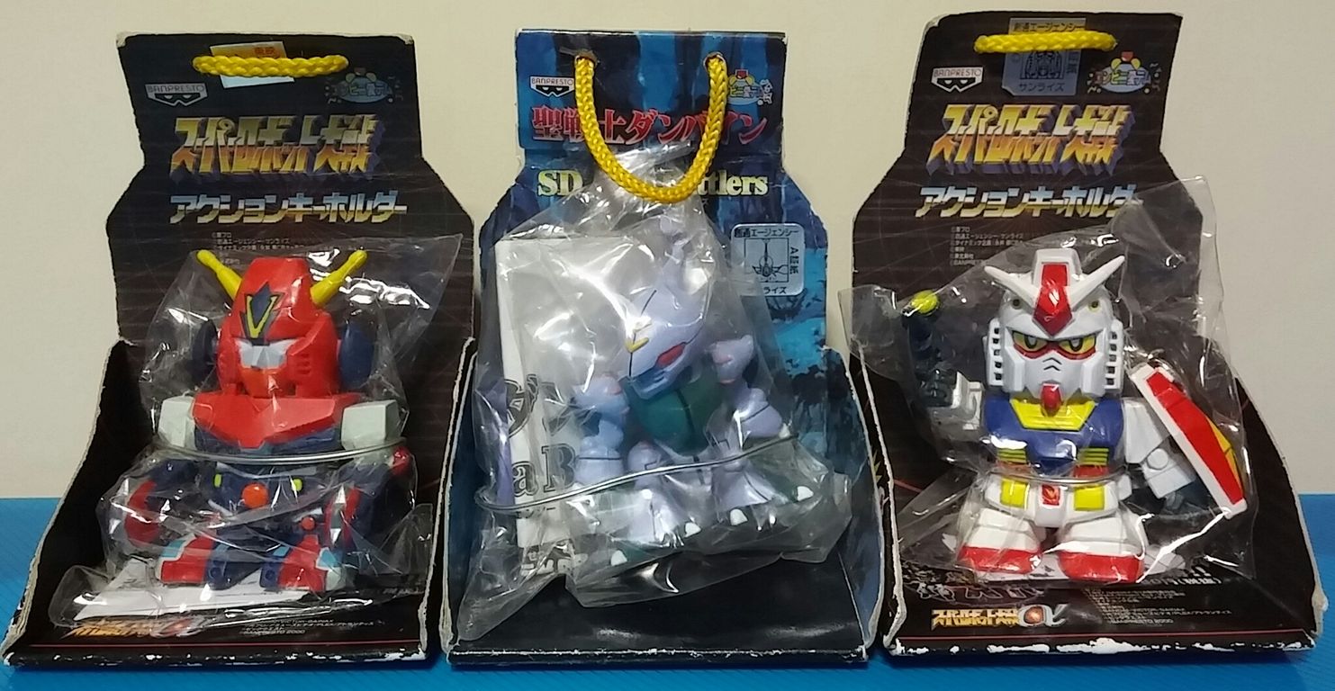 バンプレスト スーパーロボット大戦 アクションキーホルダー 聖戦士