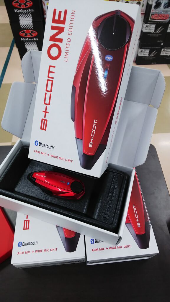 3000個限定品】B+COM ONE ビーコム ルビーレッド B+COM「Ruby Red (