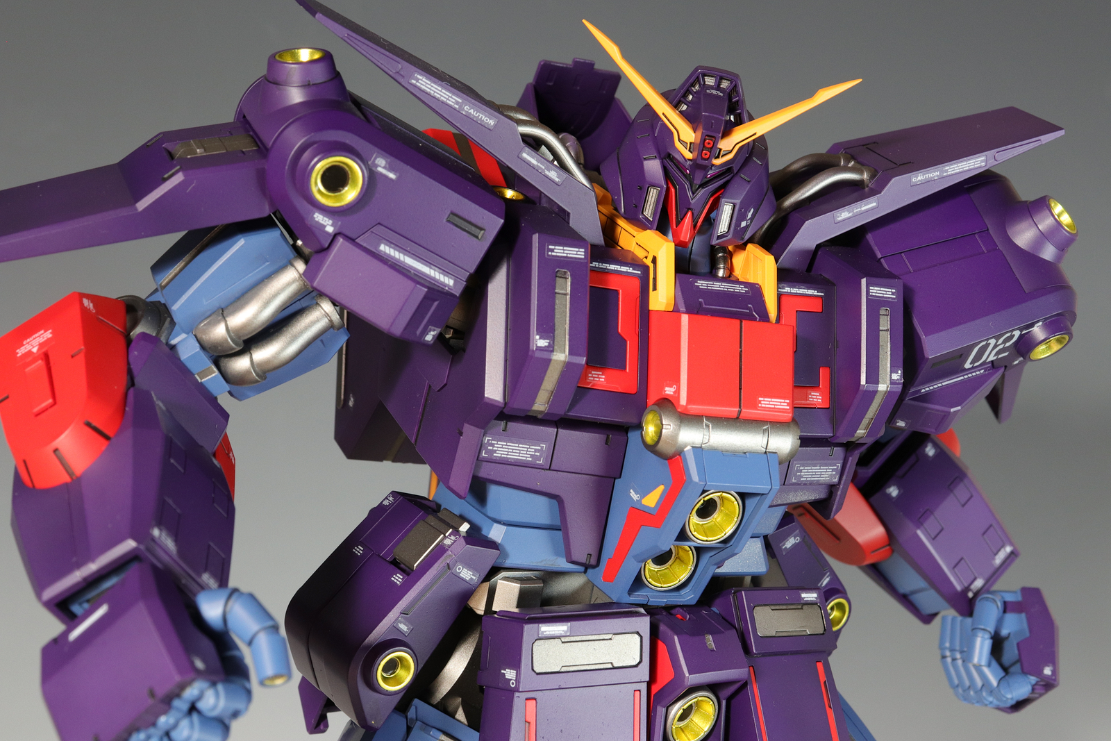 HG サイコガンダムマークII mk-2 全塗装完成品 ガンプラ プラモデル hg