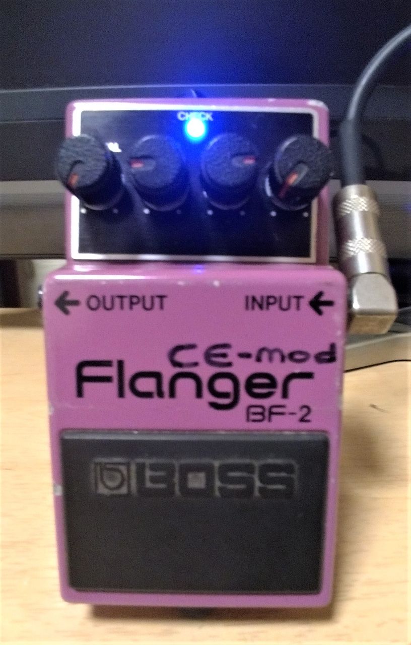 美品 BOSS BF-2 フランジャー エフェクター 日本製 1983年 美品 BOSS BF-2