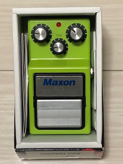 中古Maxon SD-9 Sonic Distortionディストーションペダル Maxon SD-9