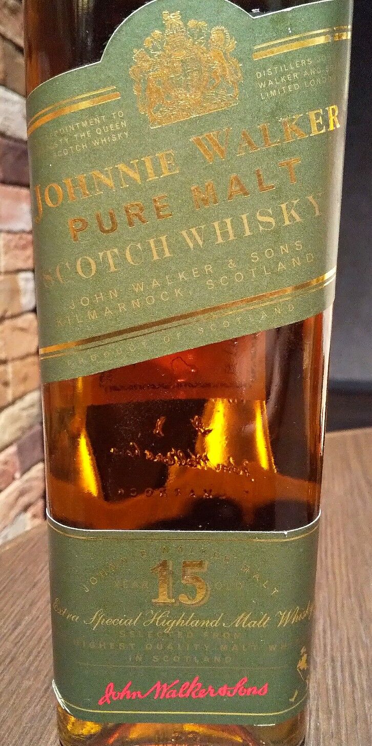ジョニーウォーカー／ピュアモルト15年 : 伏見蒸溜館～備忘録(継続更新中)