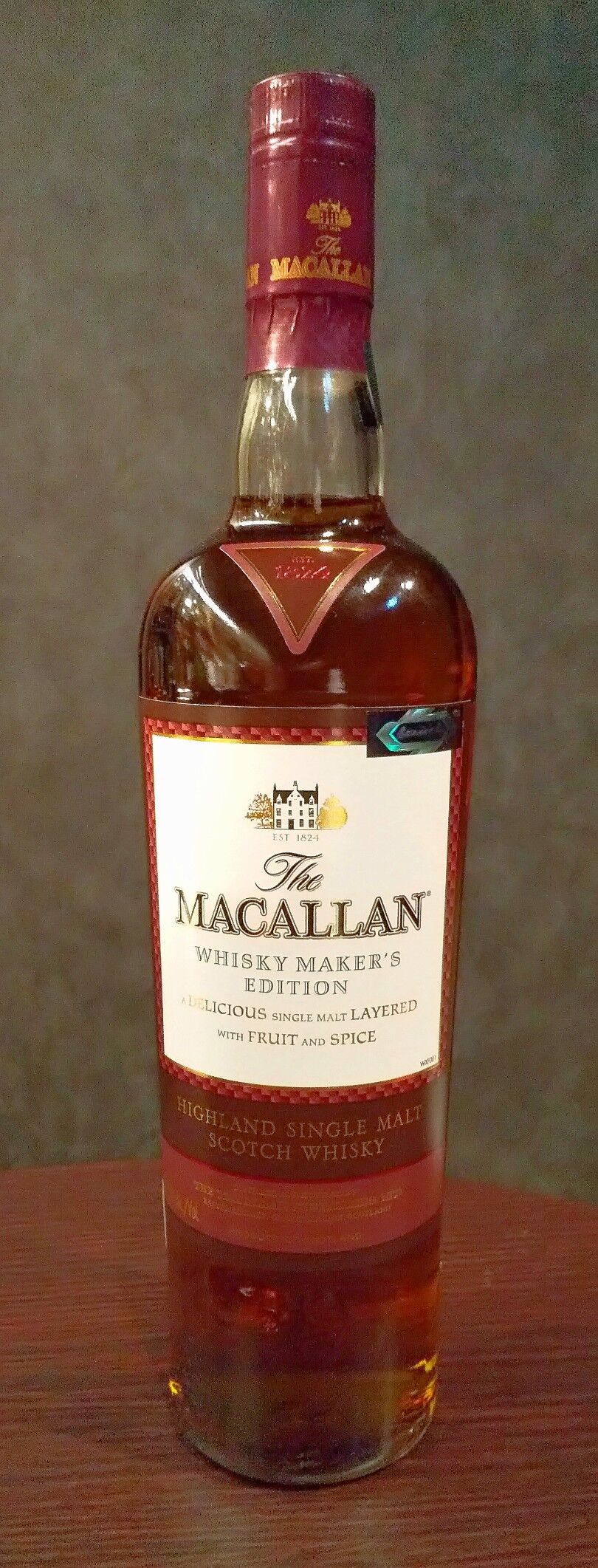 マッカラン・メーカーズエディション／memo : 伏見蒸溜館～備忘録(継続