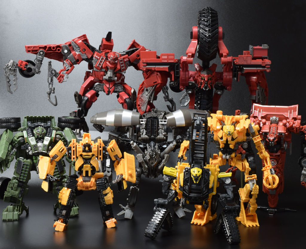 トランスフォーマームービースタジオシリーズ SS デバステーター8体