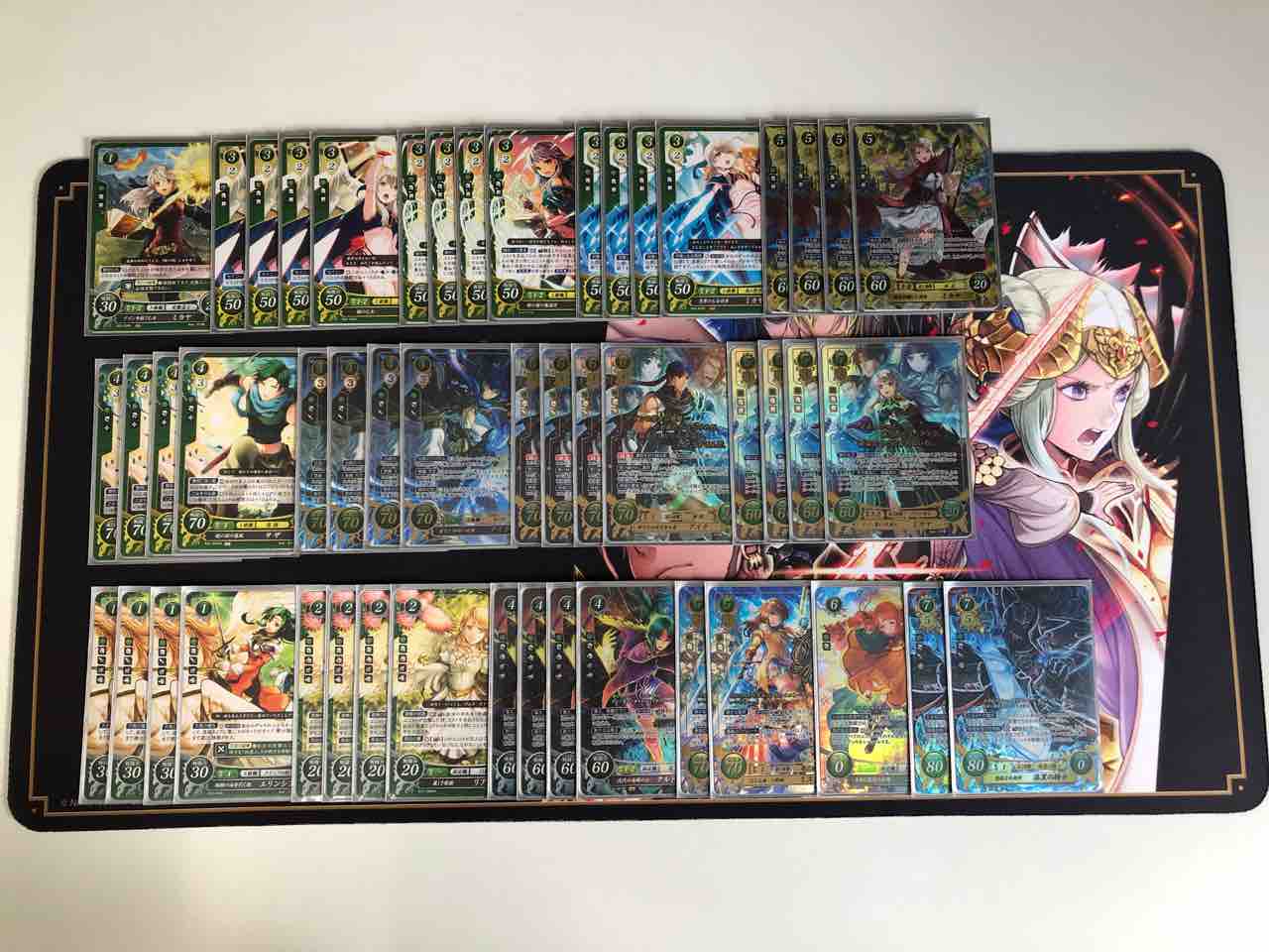 ミカヤ主人公 デッキ ファイアーエムブレムサイファ 引退品 ファイアー