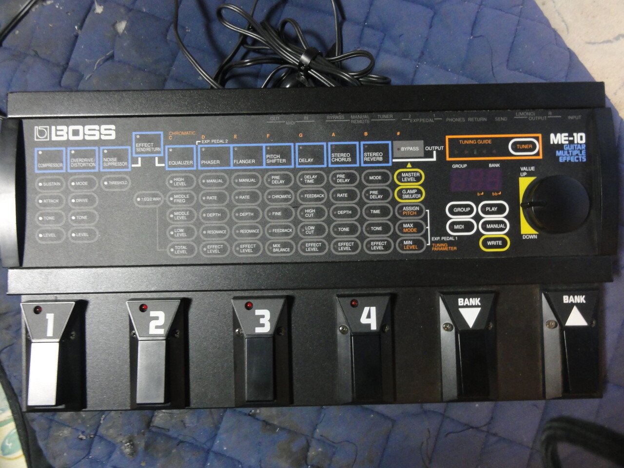 BOSS ME-8 名機 プロ愛用 マルチエフェクター ボス BOSS ME-8 名機