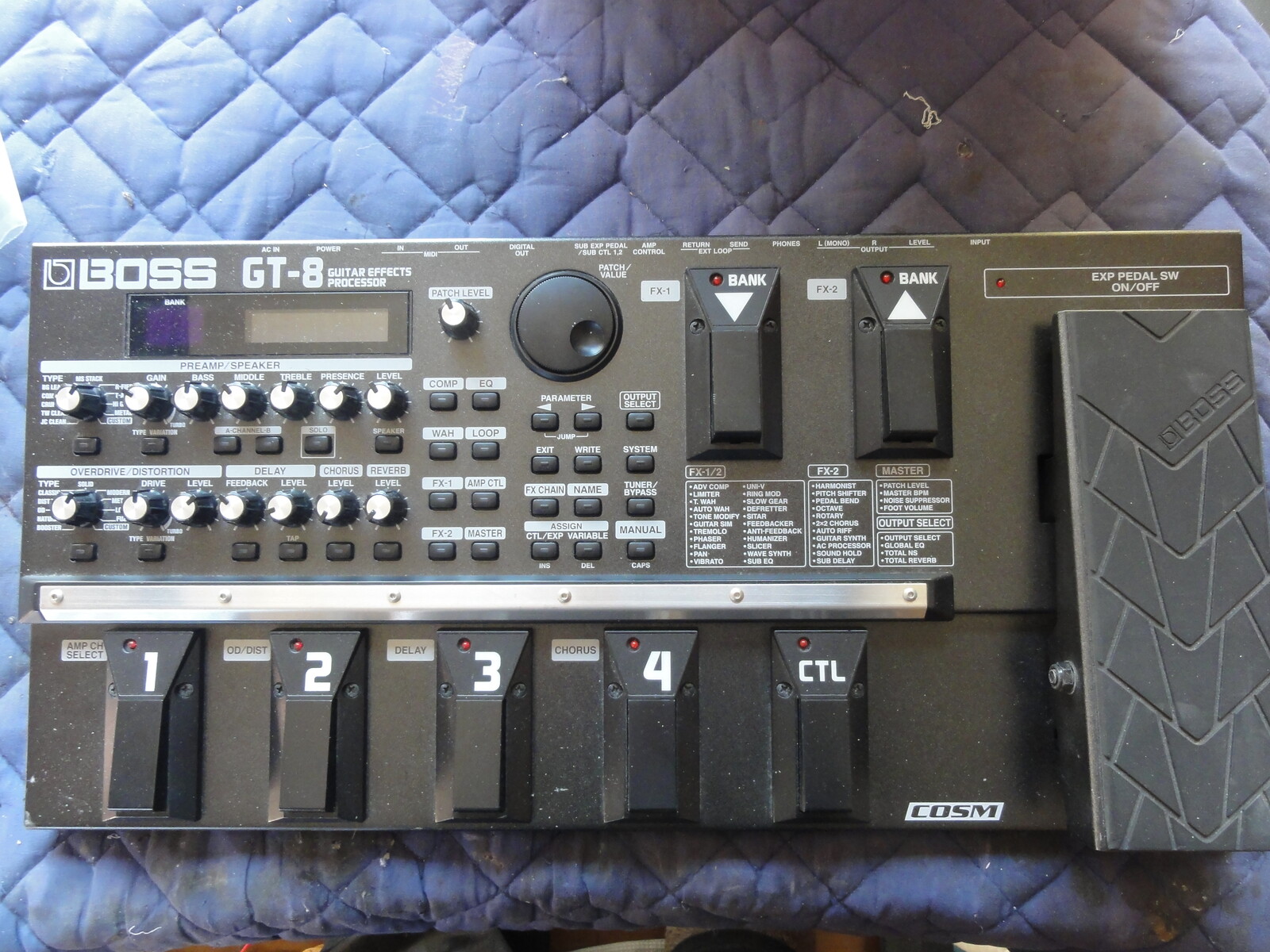 10695】 ZOOM G5 マルチエフェクター G5 Guitar Effects & Amp