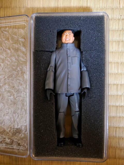 塗装 完成品 金正恩 フィギュア 北朝鮮 30ms 黒電話 ワンフェス